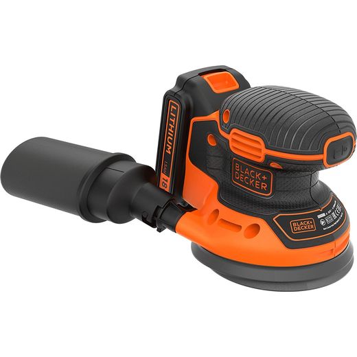18V Random Orbital Black + Decker BDCROS18-GB Sander