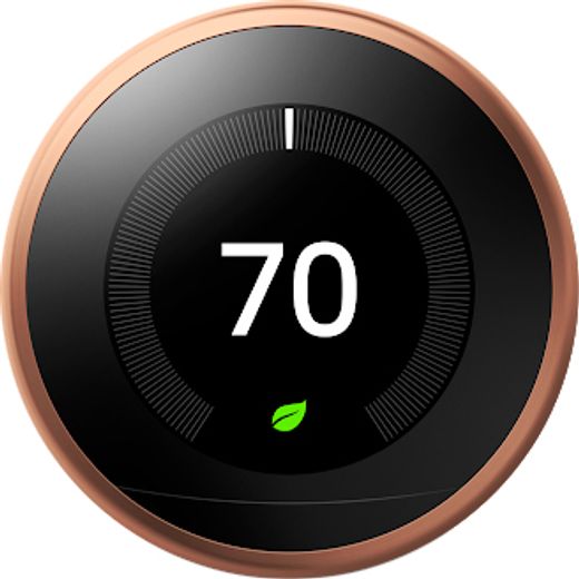 Nest Learning Smart Thermostat 3rd Gen - Requires Professional Install - Copper