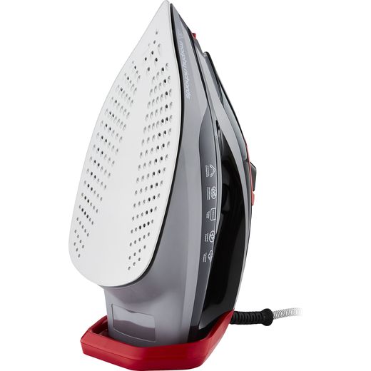 Morphy Richards Steam Generator Iron - Red / Black - Left perpsective shot