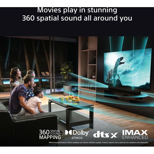 Sony Bravia Theatre Bar 8 HTA8000.CEK Bluetooth 11.0 Soundbar - Black - Annotation - 3D spatial design