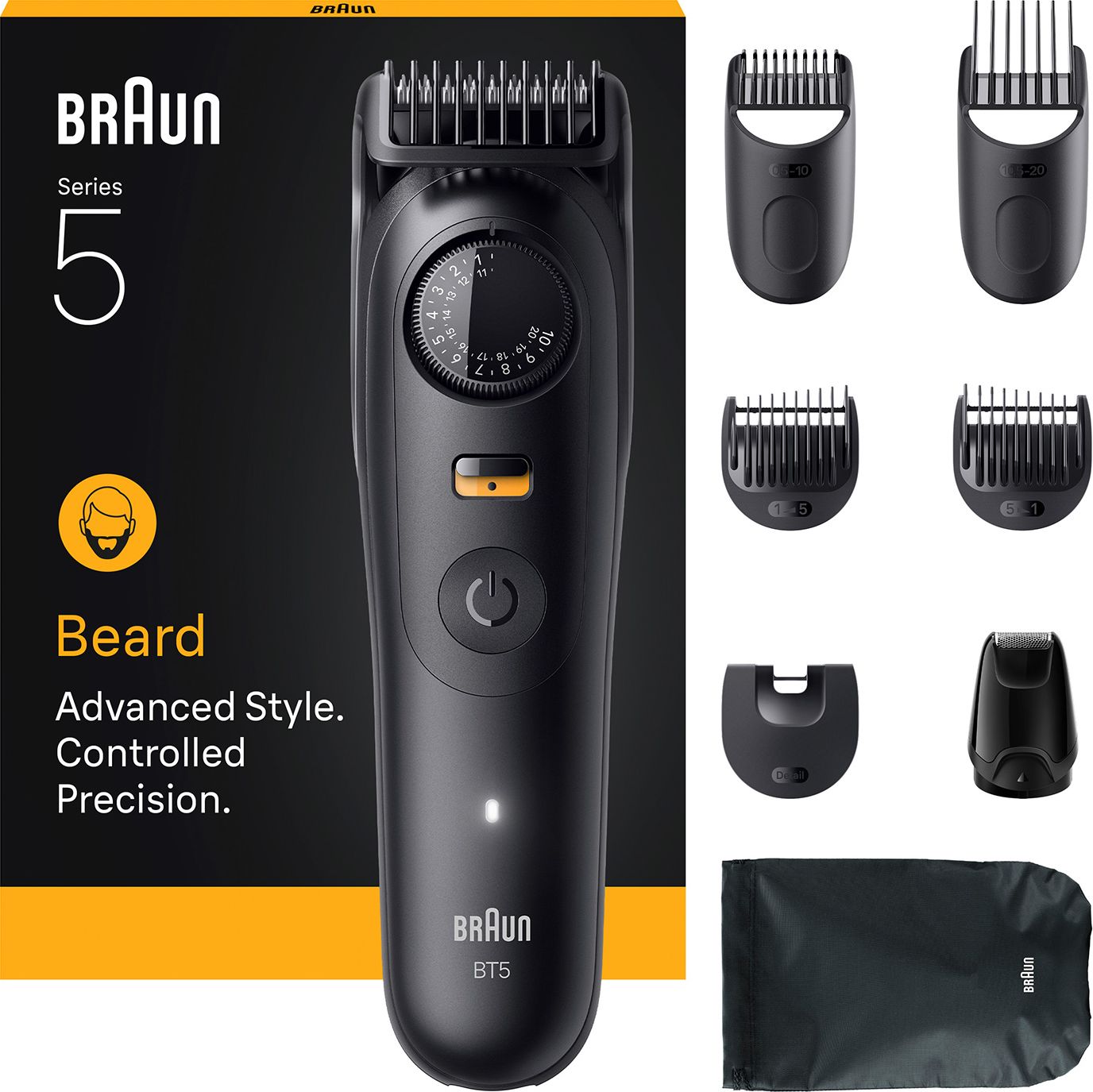 Braun Series 5 Beard Trimmer - Men's - Black