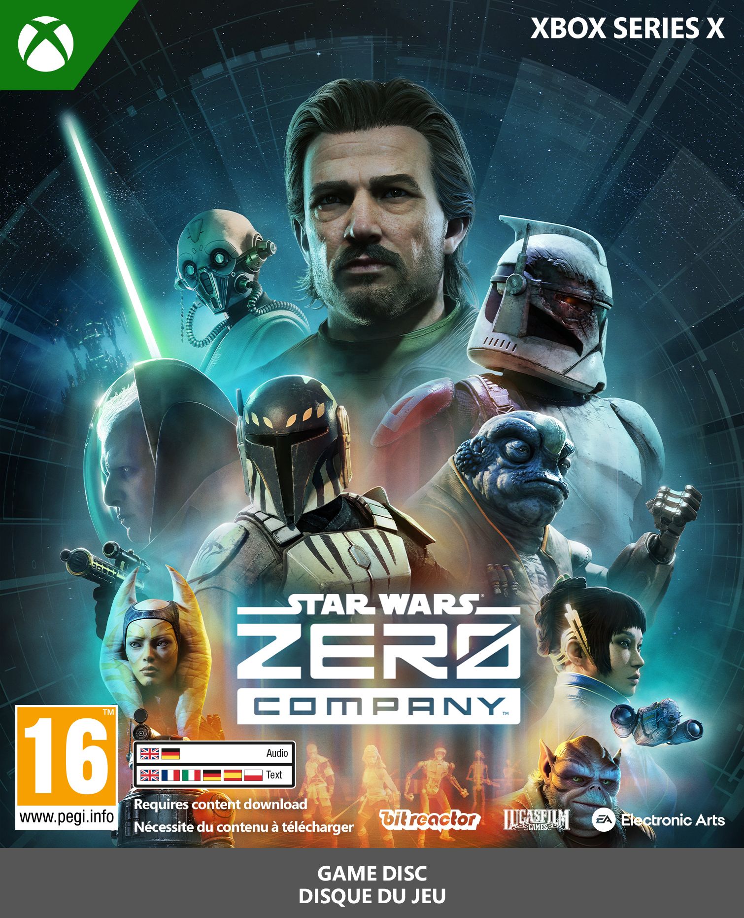 Star Wars Zero Company for Xbox Series X Physical Media White