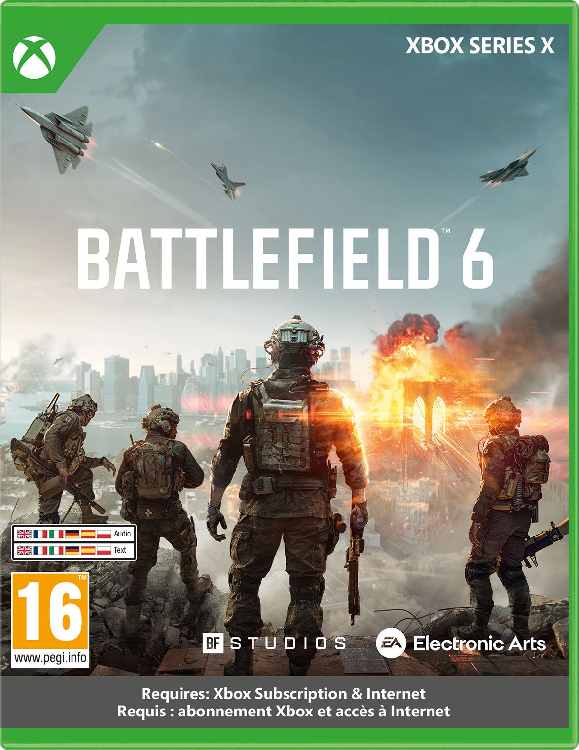 Battlefield 6 Xbox Series X Shooter Game - Standard Edition - M (Mature)