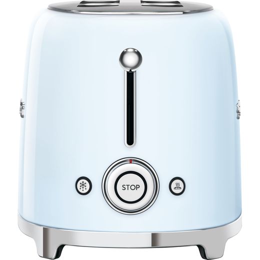 Smeg 50's Retro 4 Slice Toaster - Pastel Blue
