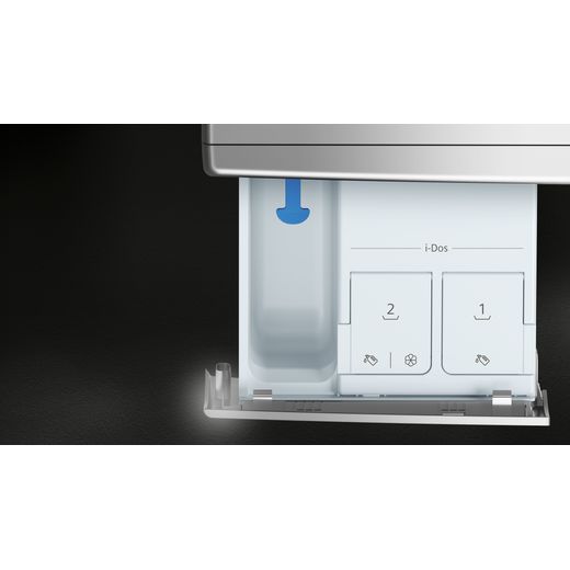 Siemens IQ-700 i-Dos™ 10.5Kg / 6.0Kg Washer Dryer - White  - Detergent tray shot