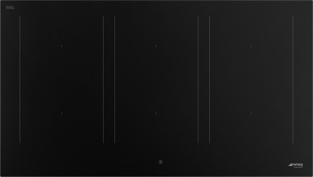 Image of Smeg SIM3964N 90cm Induction Hob - Black, Black