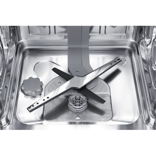 Samsung Series 9 WaterJet Clean™ Integrated Standard Dishwasher - Dark Grey - close up spray shot