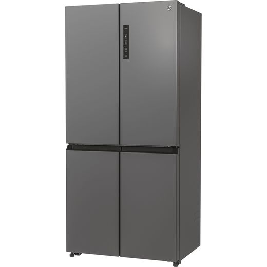 Hoover American Fridge Freezer - Inox  - Left perspective shot