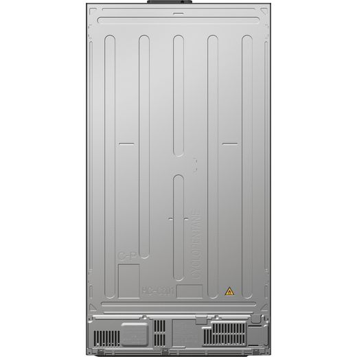 Haier American Fridge Freezer - Silver - Back shot