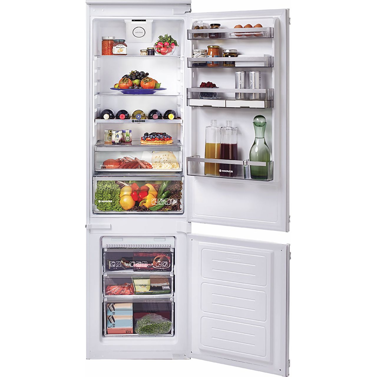 Hoover H-FRIDGE 500 BHBF182NUK Integrated 70/30 Frost Free Fridge Freezer with Sliding Door Fixing Kit Review