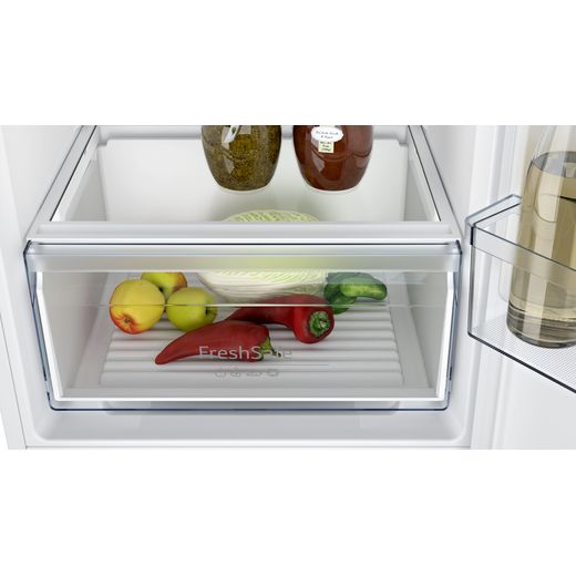 NEFF N30 Fixed Door Integrated Fridge Freezer with Fixed Hinge Kit - White - FreshSafe box