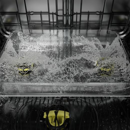 ASKO Logic Integrated Standard Dishwasher - Stainless Steel - Internal shot