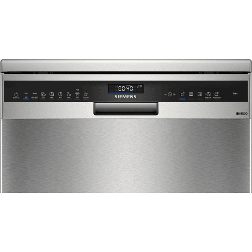 NEFF Standard Dishwasher - Brushed Steel - Control panel
