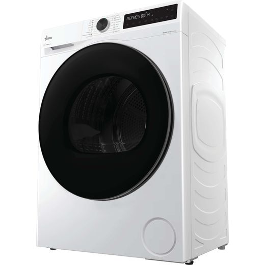 Hoover Pro Dry Series 5 HBP 9N3BX-80 Wifi Connected 9Kg Heat Pump Tumble Dryer - White - Left perspective shot