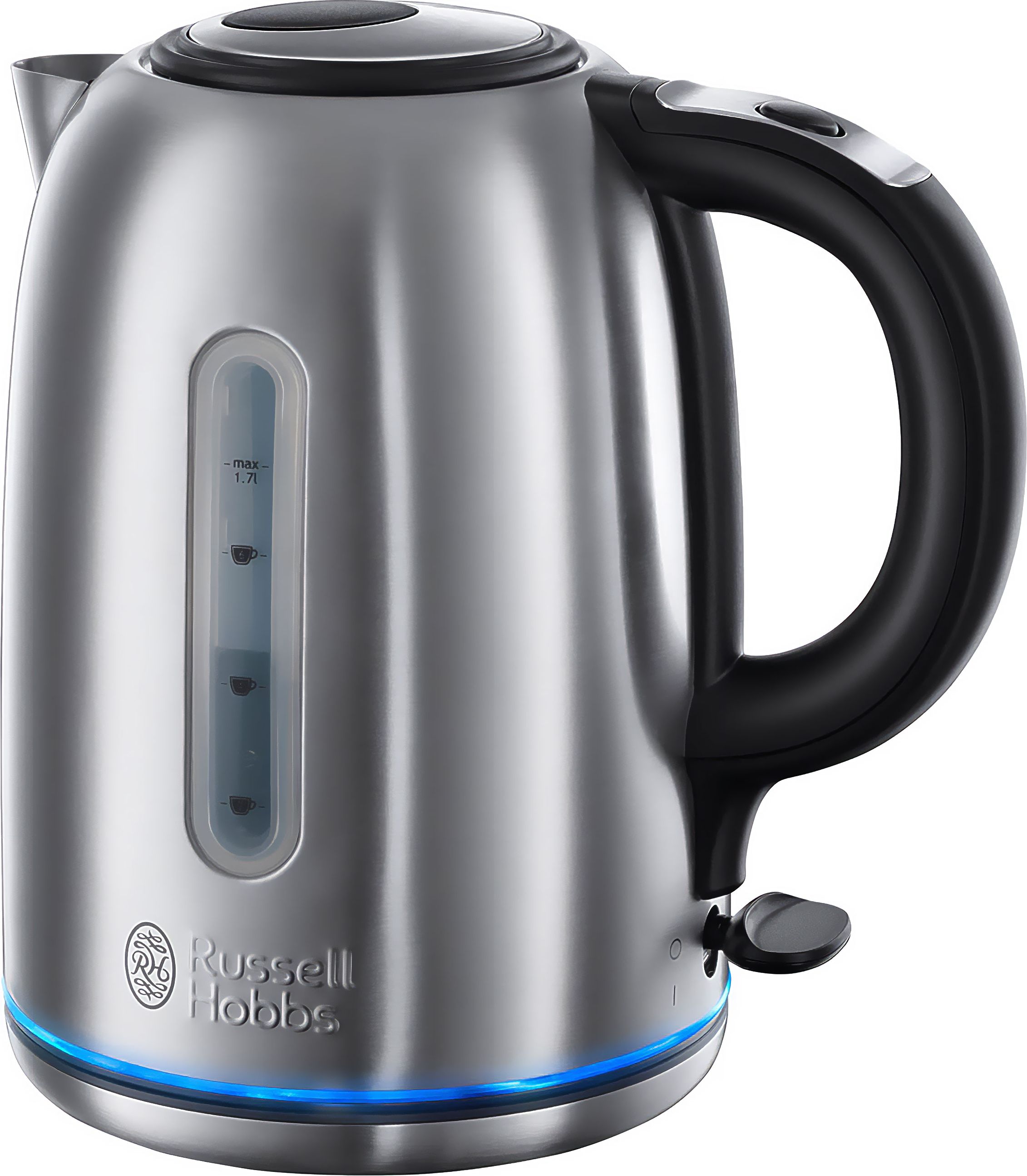 Russell Hobbs Buckingham 1.7L Kettle - Stainless Steel - Rapid Boil - Quiet Boil