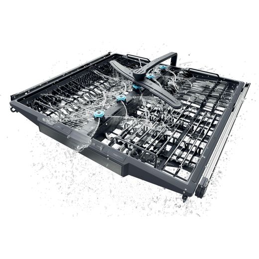 Haier I-PRO SHINE SERIES 7 - Biovitae Collection Standard Dishwasher - Stainless Steel - left tray perspective shot