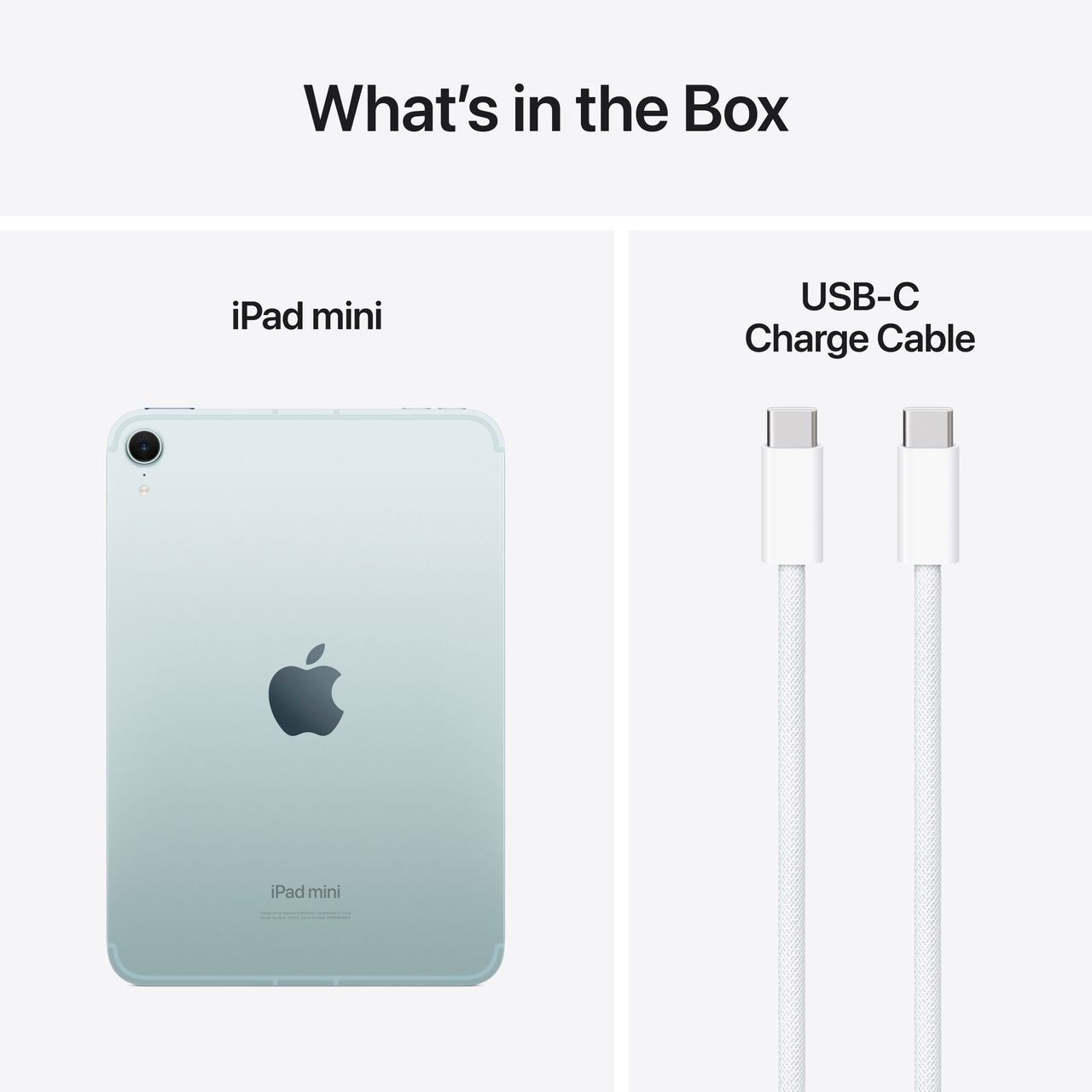MXPW3NF/A| iPad mini Wi-Fi + Cellular 256GB Blue | ao.com