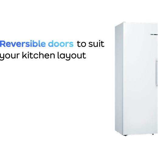 Bosch Serie 4 KSV36VWEPG Fridge - White 