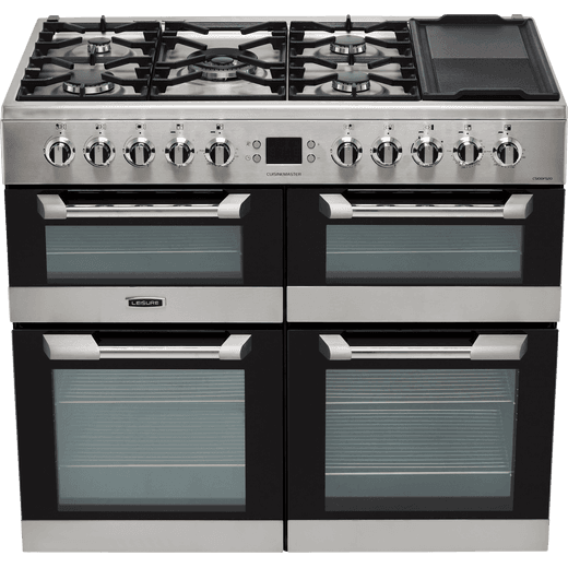 Leisure Cuisinemaster 100cm Dual Fuel Range Cooker - Stainless Steel