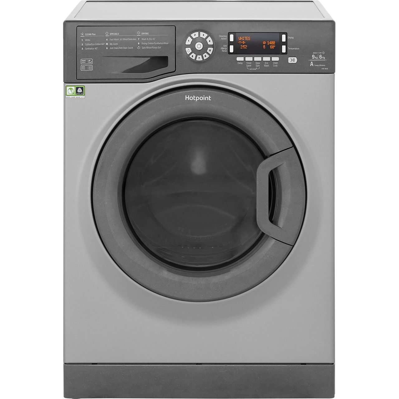 Hotpoint Ultima FDD9640G 9Kg / 6Kg Washer Dryer with 1400 rpm Review