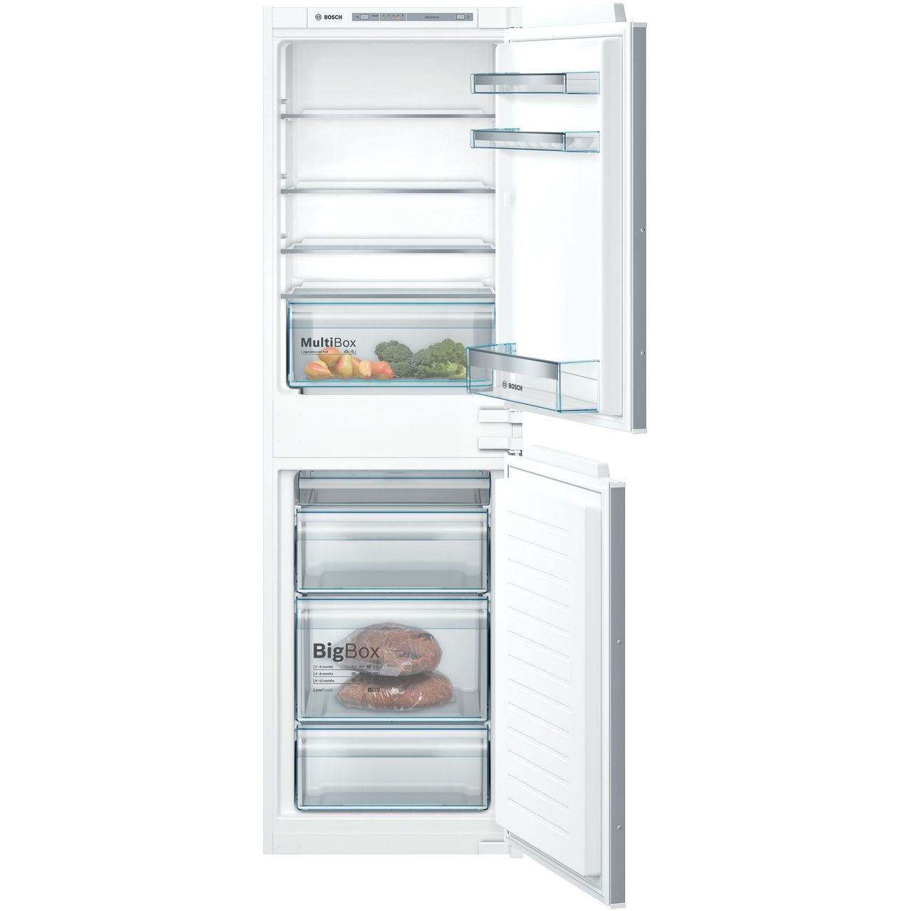 Bosch Serie 4 KIV85VSF0G Integrated 50/50 Fridge Freezer with Sliding Door Fixing Kit Review