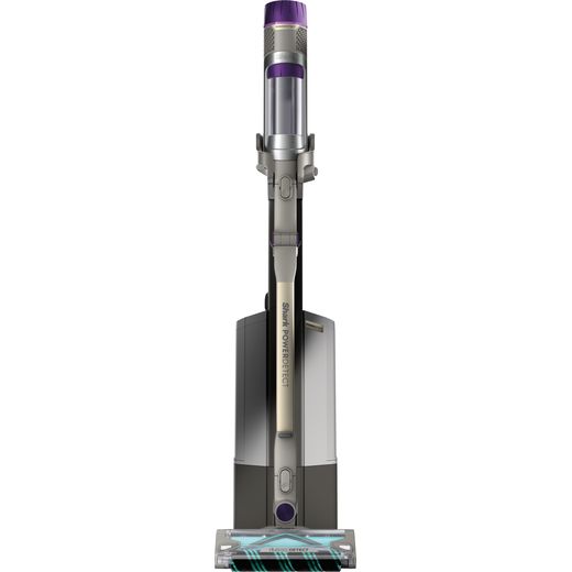 Shark PowerDetect Clean & Empty IP3251UKT Cordless Vacuum Cleaner with up to 70 Minutes Run Time - White / Java Grey - Front shot