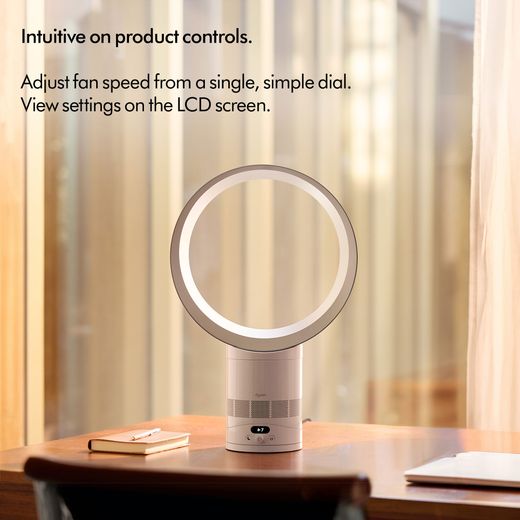 Dyson Cool CF1 Tower Fan - White - Annotation - Product controls shot