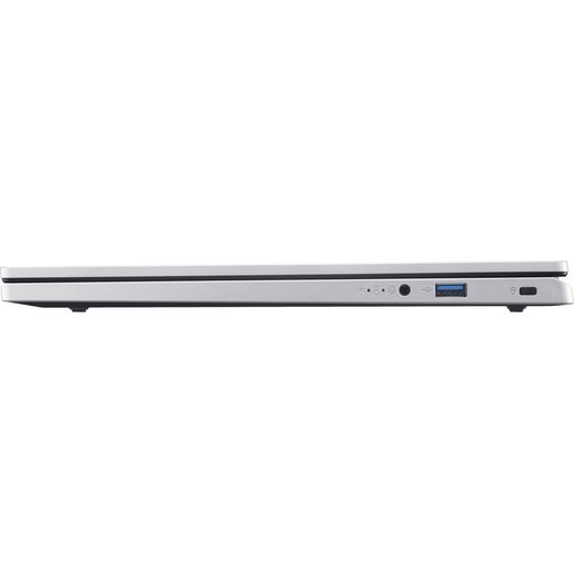 Acer Aspire Lite AL15-61P Laptop - AMD Ryzen™ 7, 512GB SSD, 16 GB RAM - Silver - Side shot