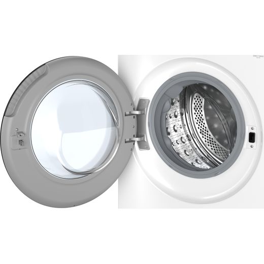 LG VX70 Series AI Direct Drive™ F4X7011TWB 11kg Washing Machine with 1400 rpm - White  - Close up drum shot