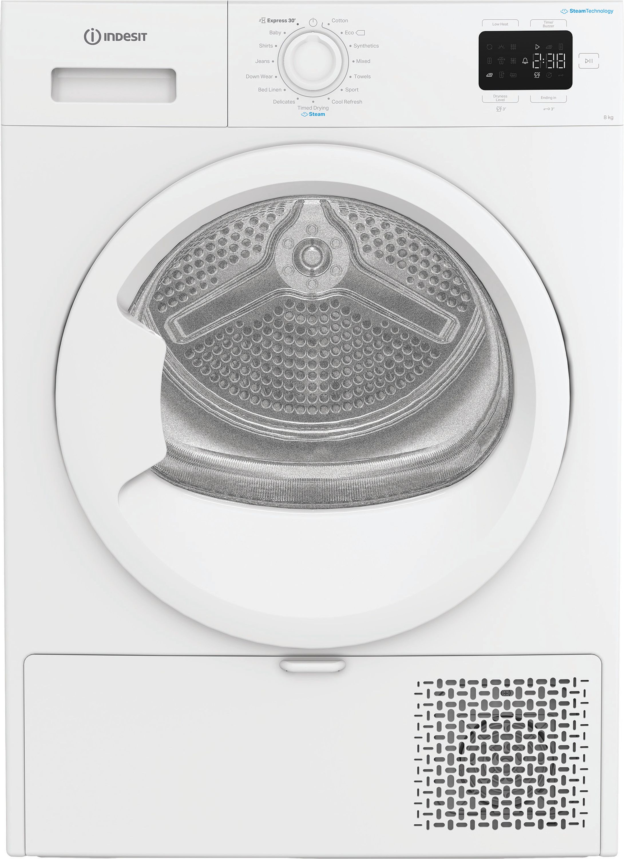 Indesit 8 Kg Heat Pump Tumble Dryer - White