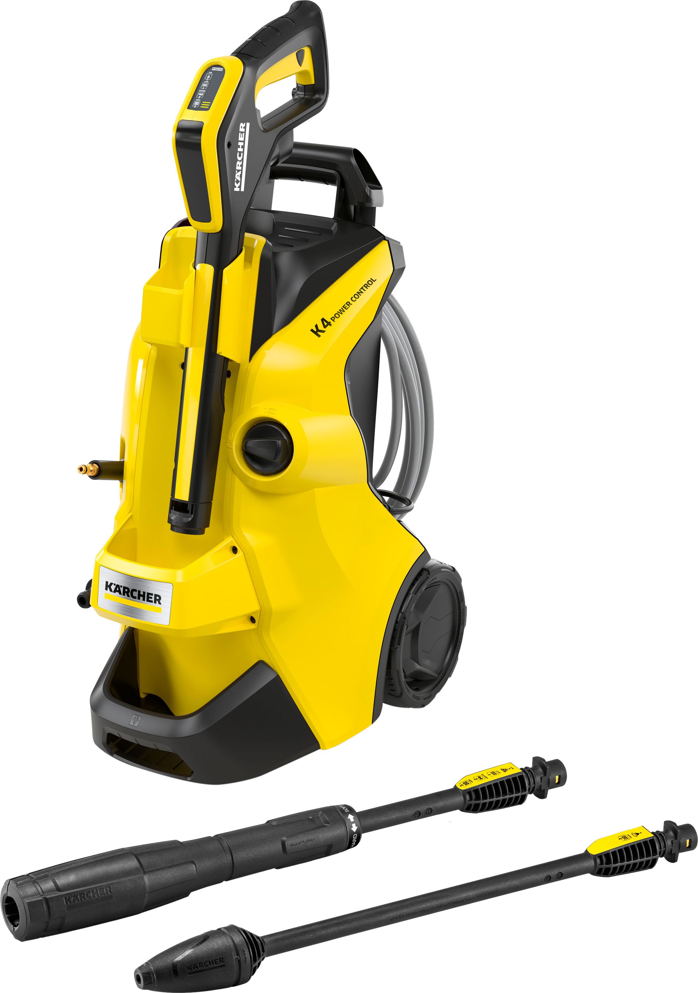 Kärcher K 4 Power Control Flex Pressure Washer - Yellow - 1800W - 130 bar
