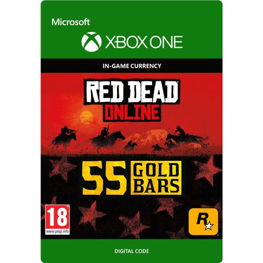Red Dead Redemption 2 55 Gold Bars For Xbox One Digital Download