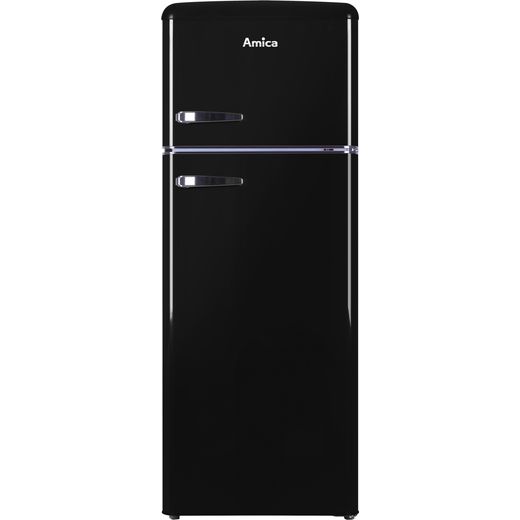 Amica FDR2213B 70/30 Fridge Freezer - Black - F Rated
