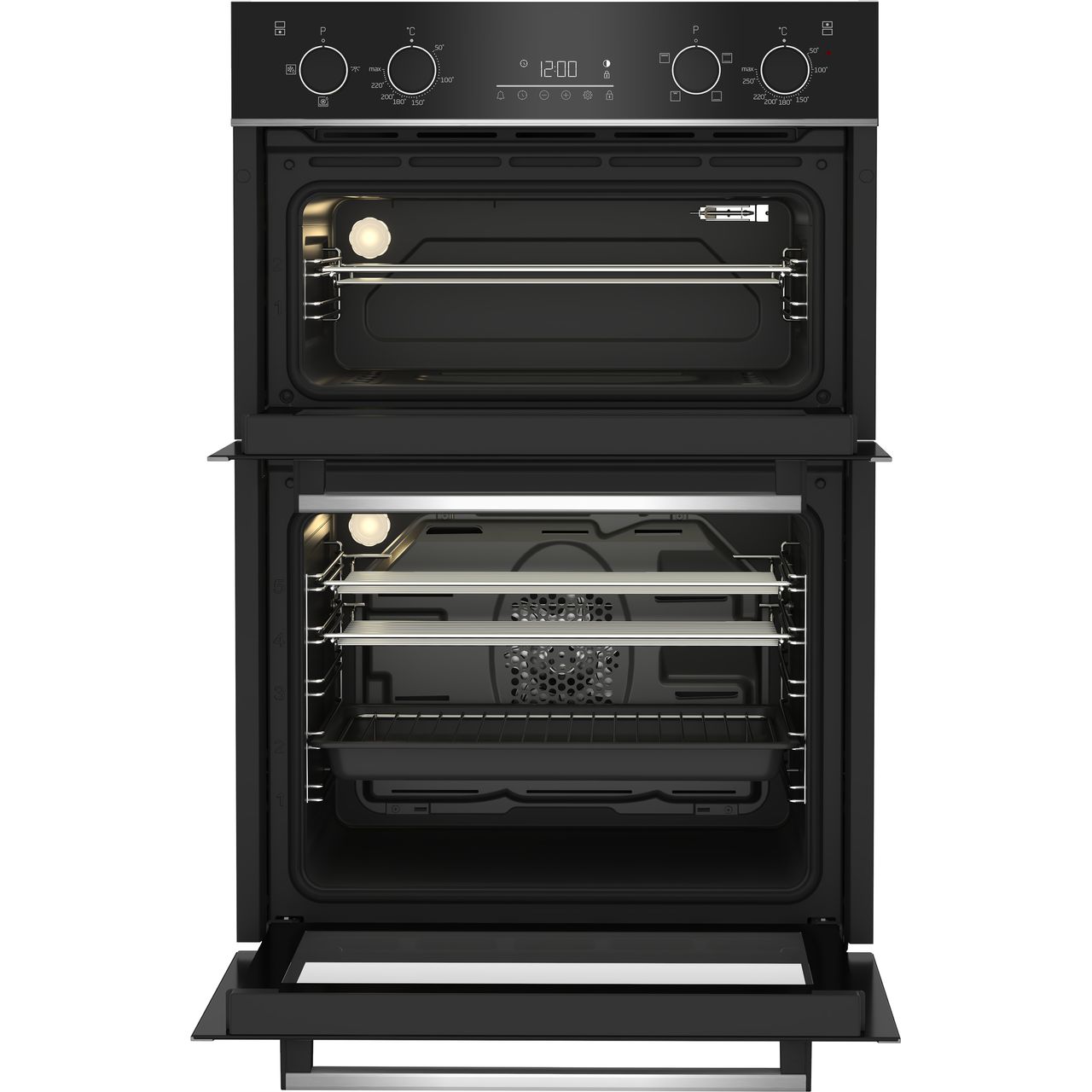 Beko bPRO 500 90cm Double Fan Oven | BBXDF25300X | ao.com