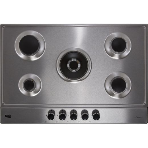 Beko HIAW75225SXE 75cm Gas Hob - Stainless Steel