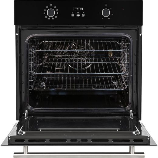 Russell Hobbs RHEO7005B/02 Built In Electric Single Oven - Black - Door open