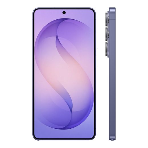 Samsung Galaxy S26 Ultra 256GB Smartphone in Cobalt Violet - Front and side