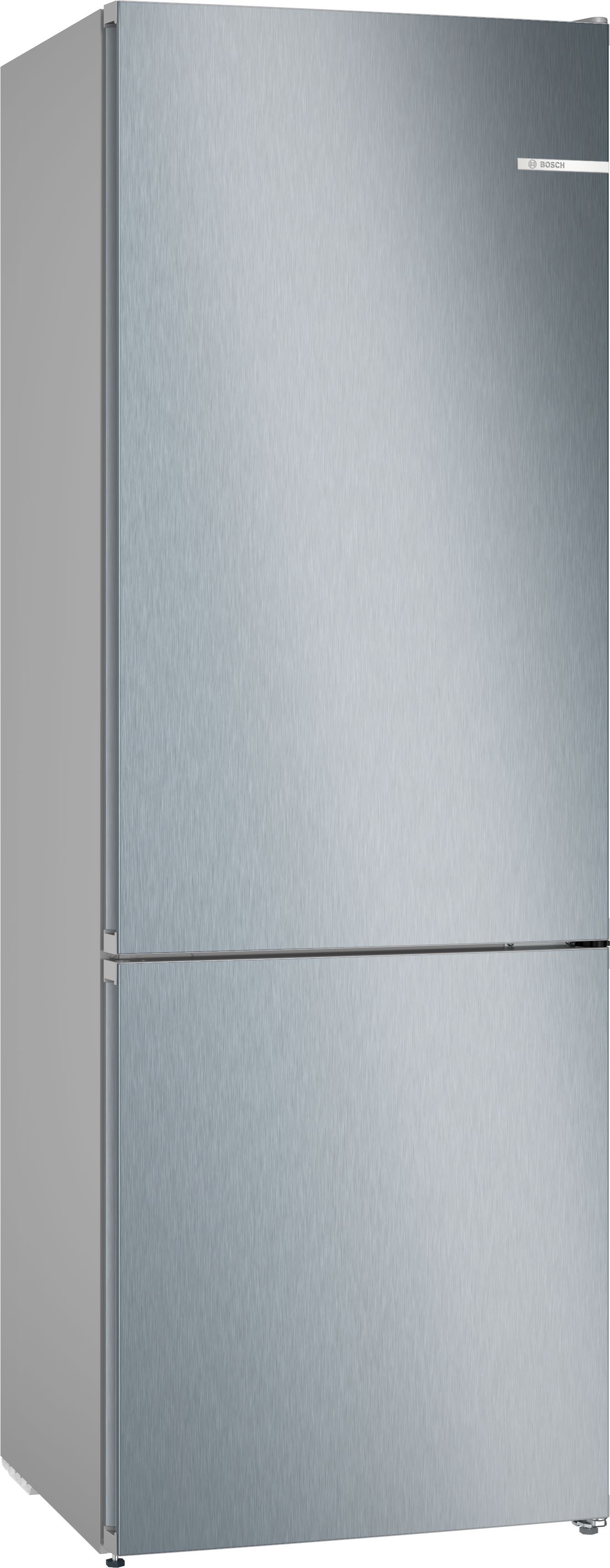 Bosch Series 4 KGN492LDFG 70/30 Frost Free Fridge Freezer - Stainless Steel Effect - D Rated, Stainless Steel