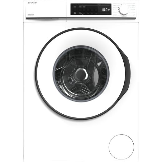 Sharp ES-NFB9141WD-EN 9Kg Washing Machine with 1400 rpm - White - D Rated