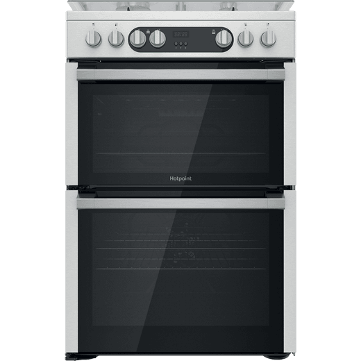Hotpoint HDM67G9C2CX/U Dual Fuel Cooker - Silver - A/A Rated