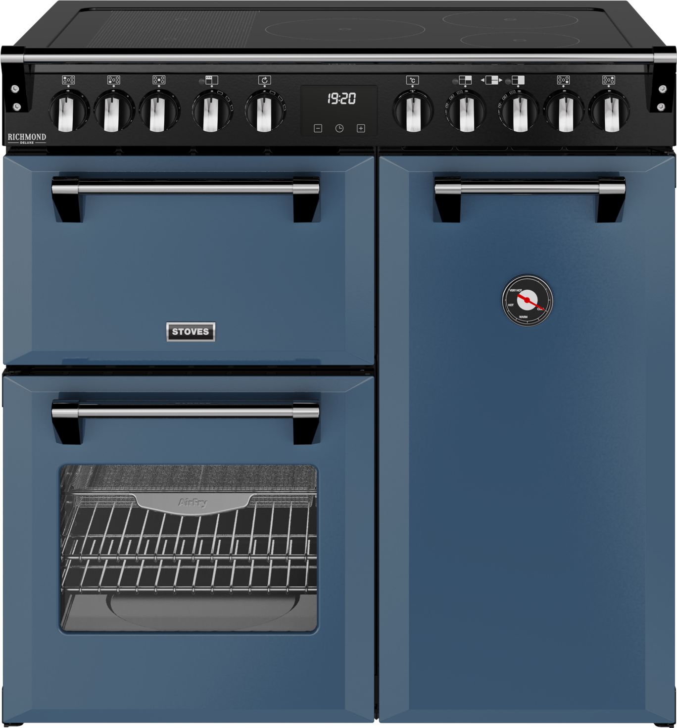 Stoves Range Cooker - 5 Zone Induction Hob - 3 Ovens - Twilight Blue