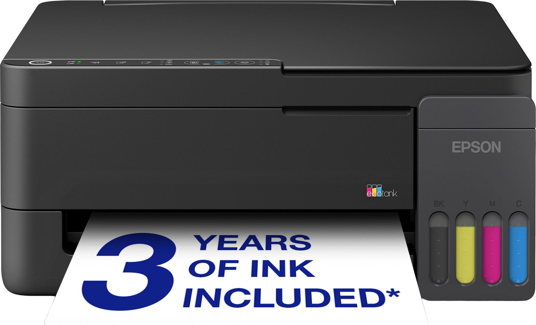 Epson - EcoTank ET-2910 - Multifunction Wireless Inkjet Printer - Black