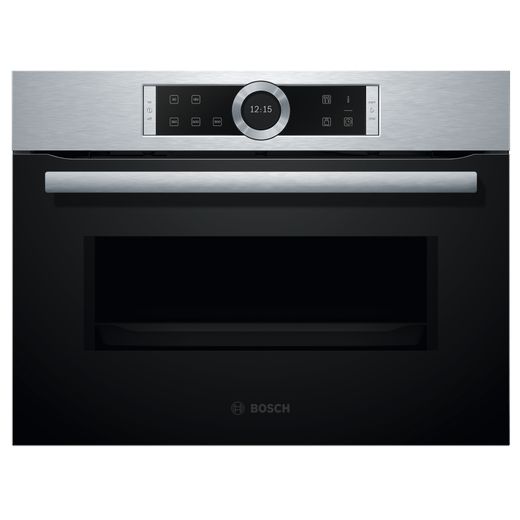 Bosch Serie 8 CFA634GS1B Built In Microwave - Brushed Steel