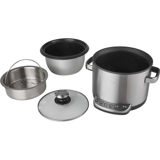 Sage The Risotto Plus BRC600UK 3.7 Litre Multi Cooker - Stainless Steel