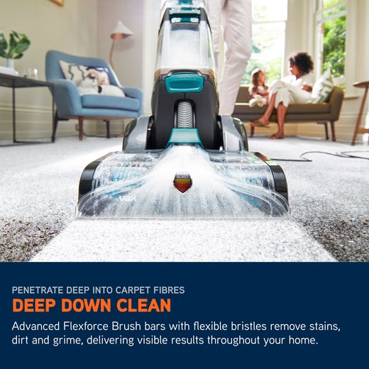 Vax Platinum Smartwash Pet-Design CDCW-SWXP Carpet Cleaner - Annotation - Deep down clean shot