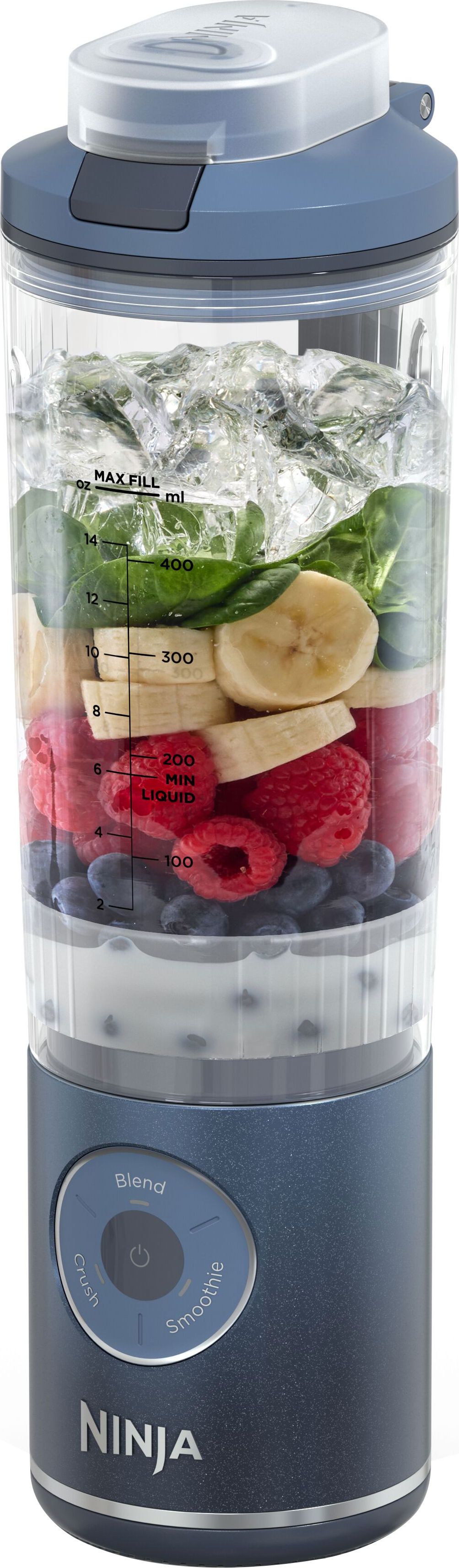 Image of Ninja Blast Max BC251UKNV Portable Blender - Navy, Blue