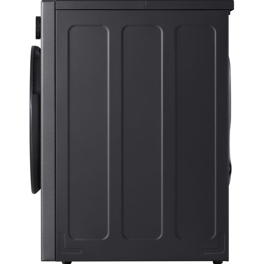 LG VX70 Series AI Dry RHX7009TBB Wifi Connected 9Kg Heat Pump Tumble Dryer - Black - Side shot