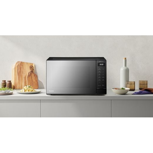 Panasonic NN-ST65QBBPQ 32 Litre 31cm High, Freestanding Small - Black - microwave in kitchen shot
