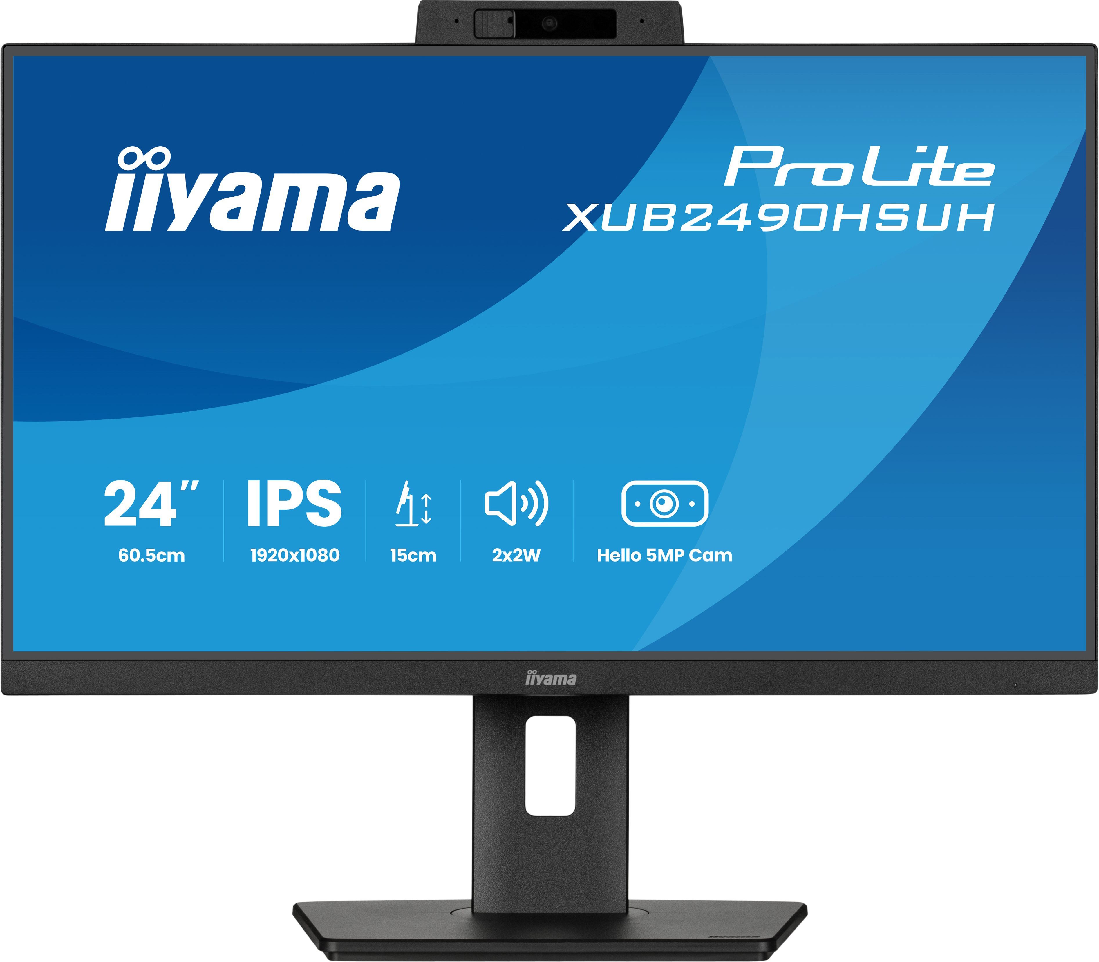 Iiyama 24-inch Full HD IPS Monitor - 100Hz, 4ms Response Time, Black