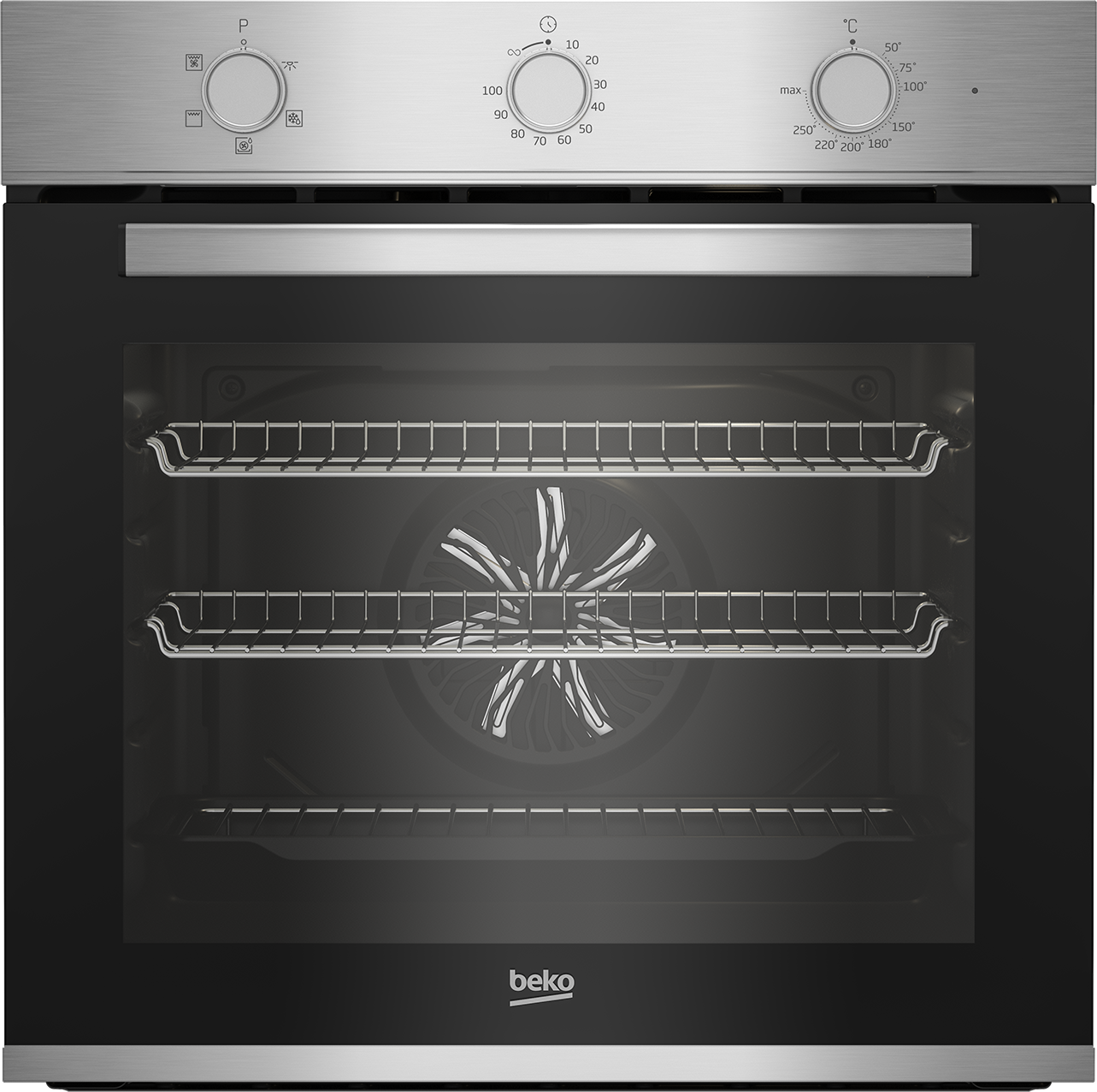 Beko AeroPerfect RecycledNet BBIF22100X Built In Electric Single Oven - Stainless Steel - A Rated, Stainless Steel
